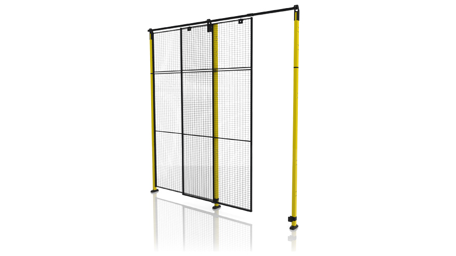 XGuard Single sliding door for Machine guarding
