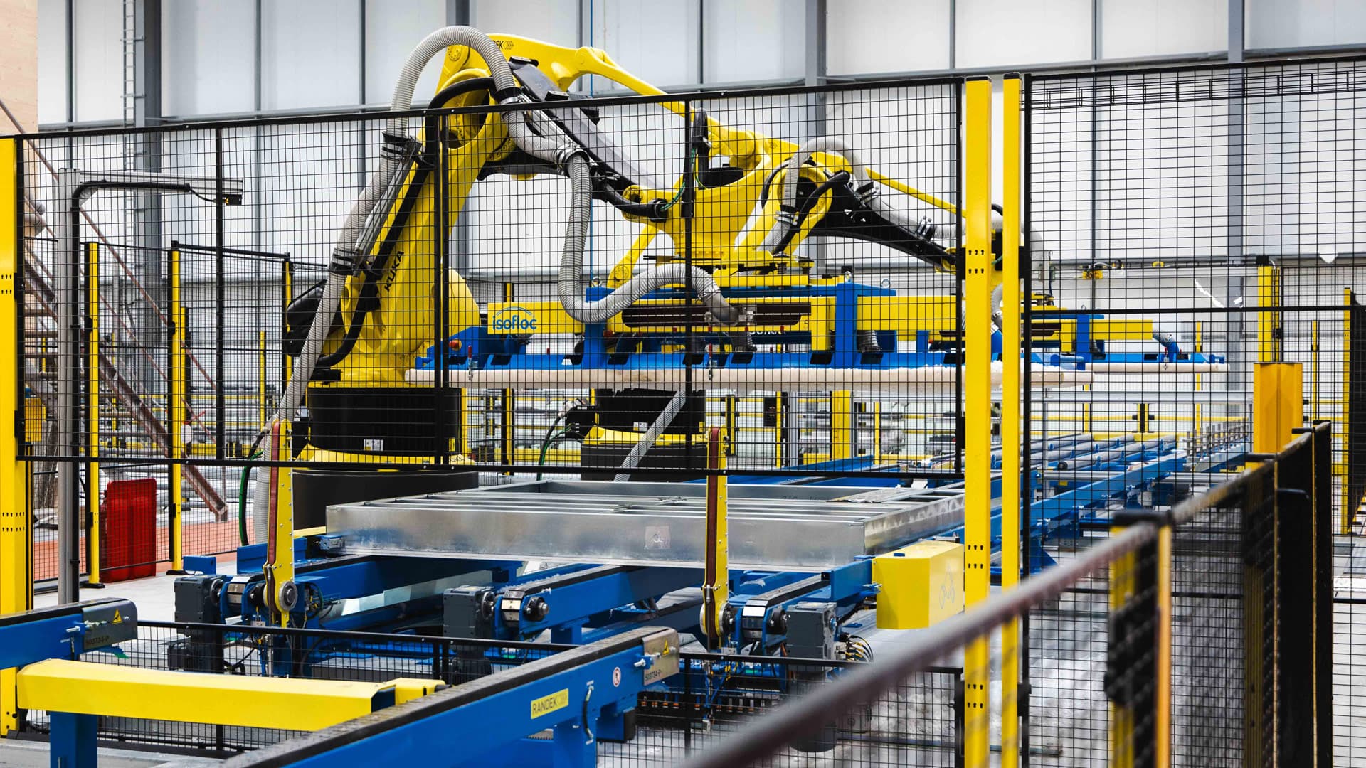 Secure material flow handling