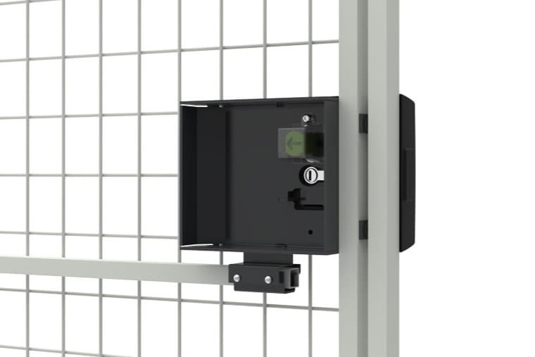 back of electric lock with escape release function