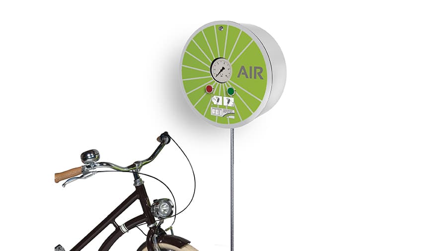 Axelent elektrisk cykelpump Primo.jpg