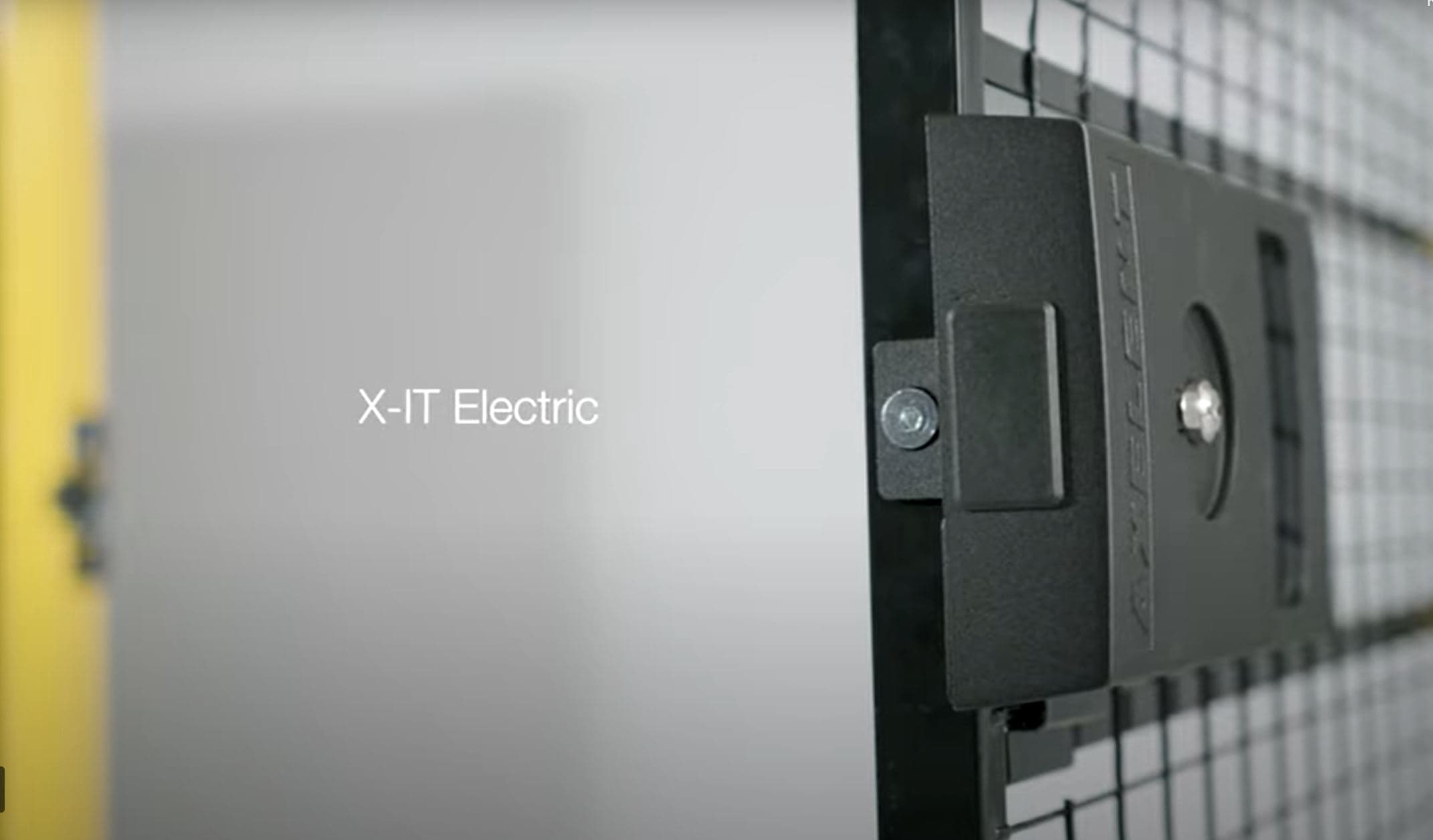 Assembly video X-It electric lock from Axelent