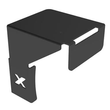 Drilling template for pedestrian barriers