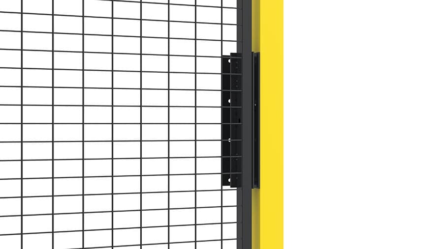 Black switch fittning item number T12-06 mounted on door