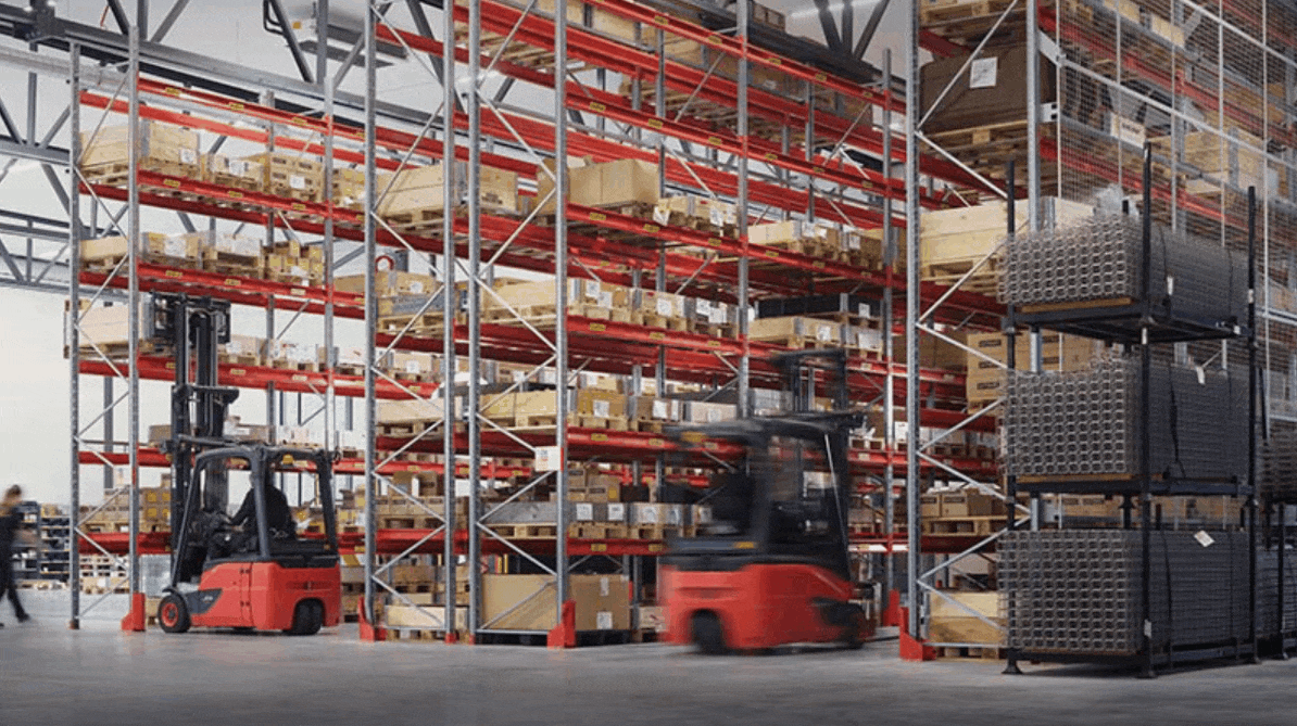 Axelent パレットラックへの衝突防止