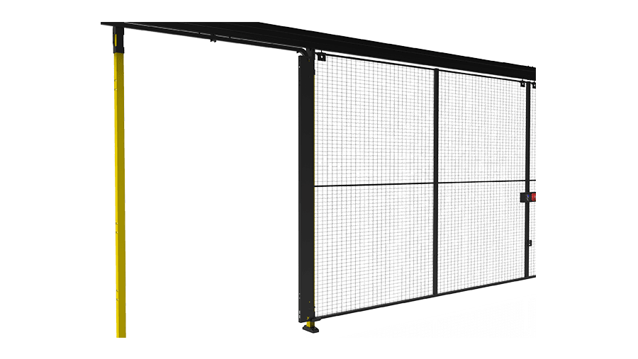 Fleicble cable chain behind