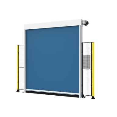 High speed roll door