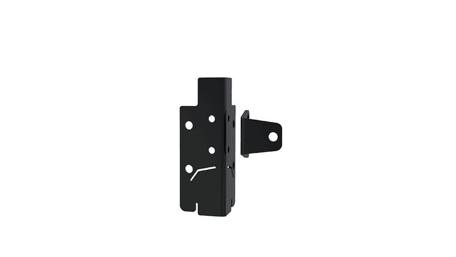 Inner corner bracket to Kick plate
