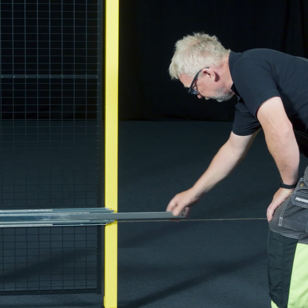 X Guard Single Sliding Door Without Rail