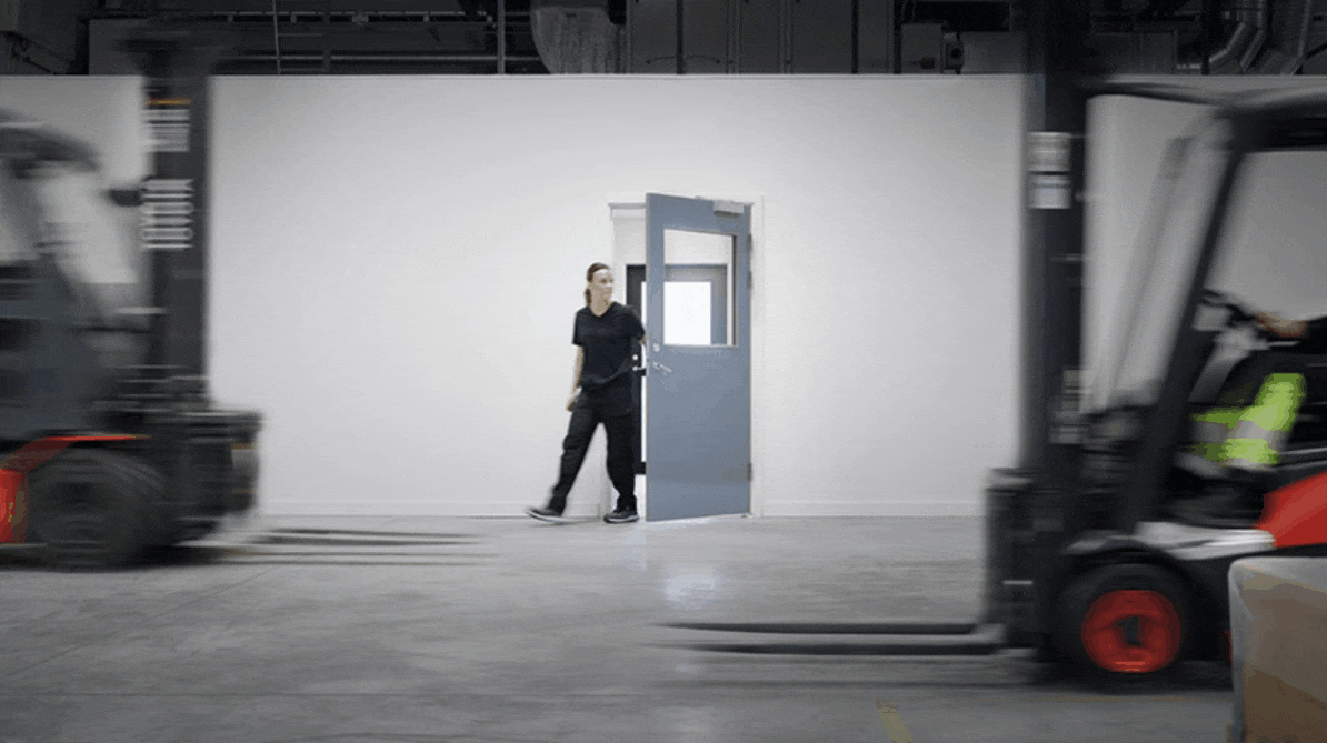 Axelent 歩行者用通路を区切り、歩車分離する方法・製品