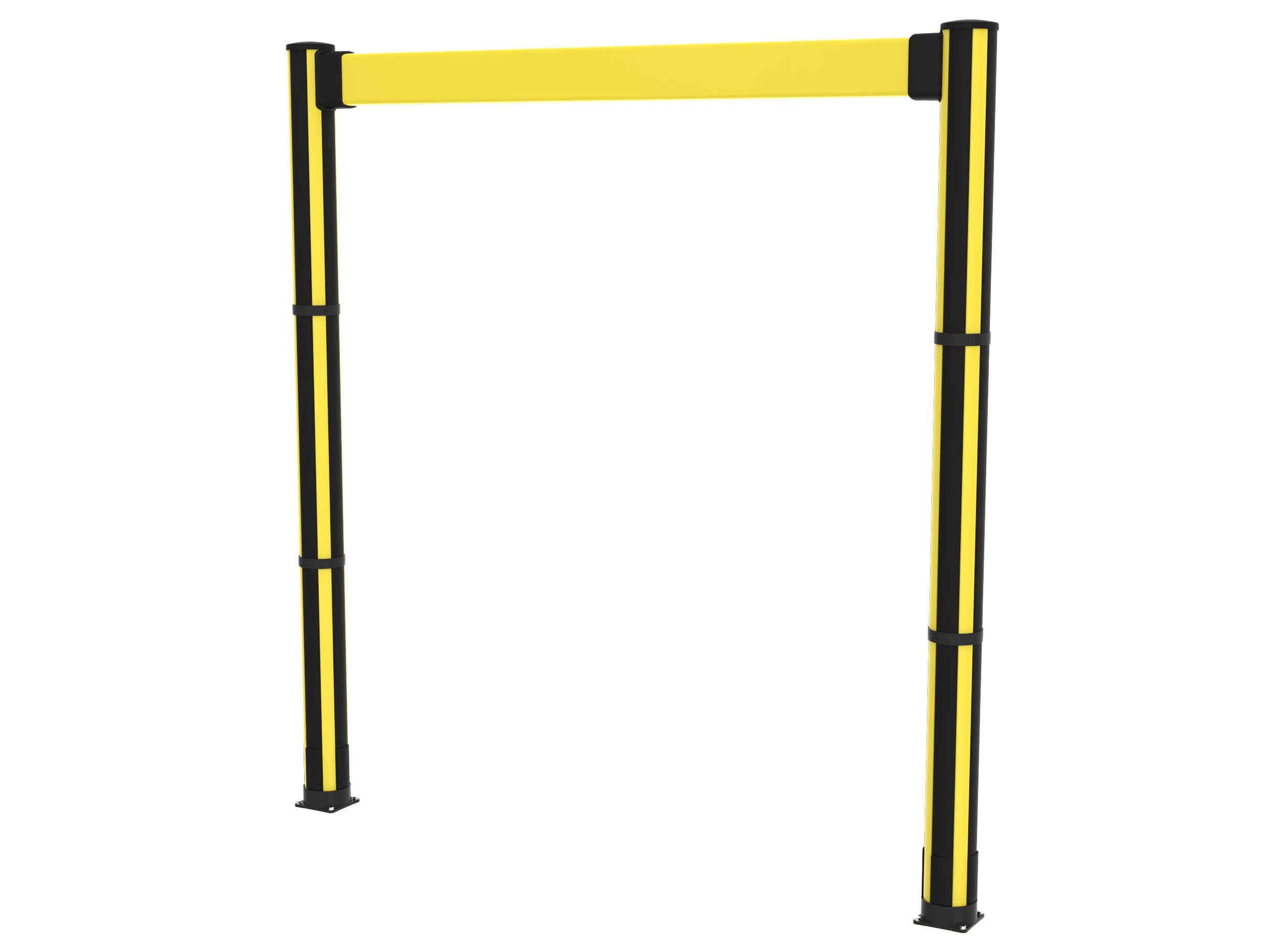 Yellow Goal post high