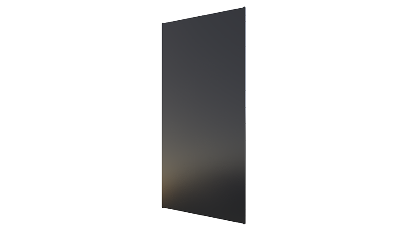 Sheet metal panel