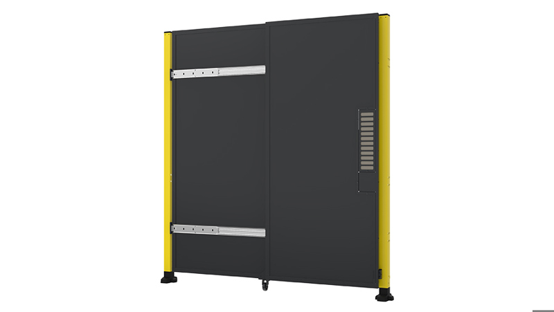 Combined hinged- and sliding door