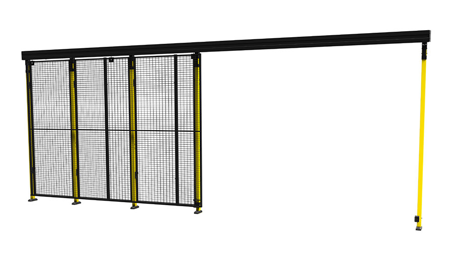 XGuard Single sliding door for Machine guarding