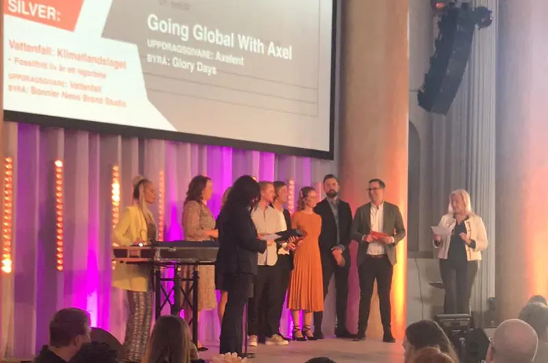 Swedish Content Awards Scenen)