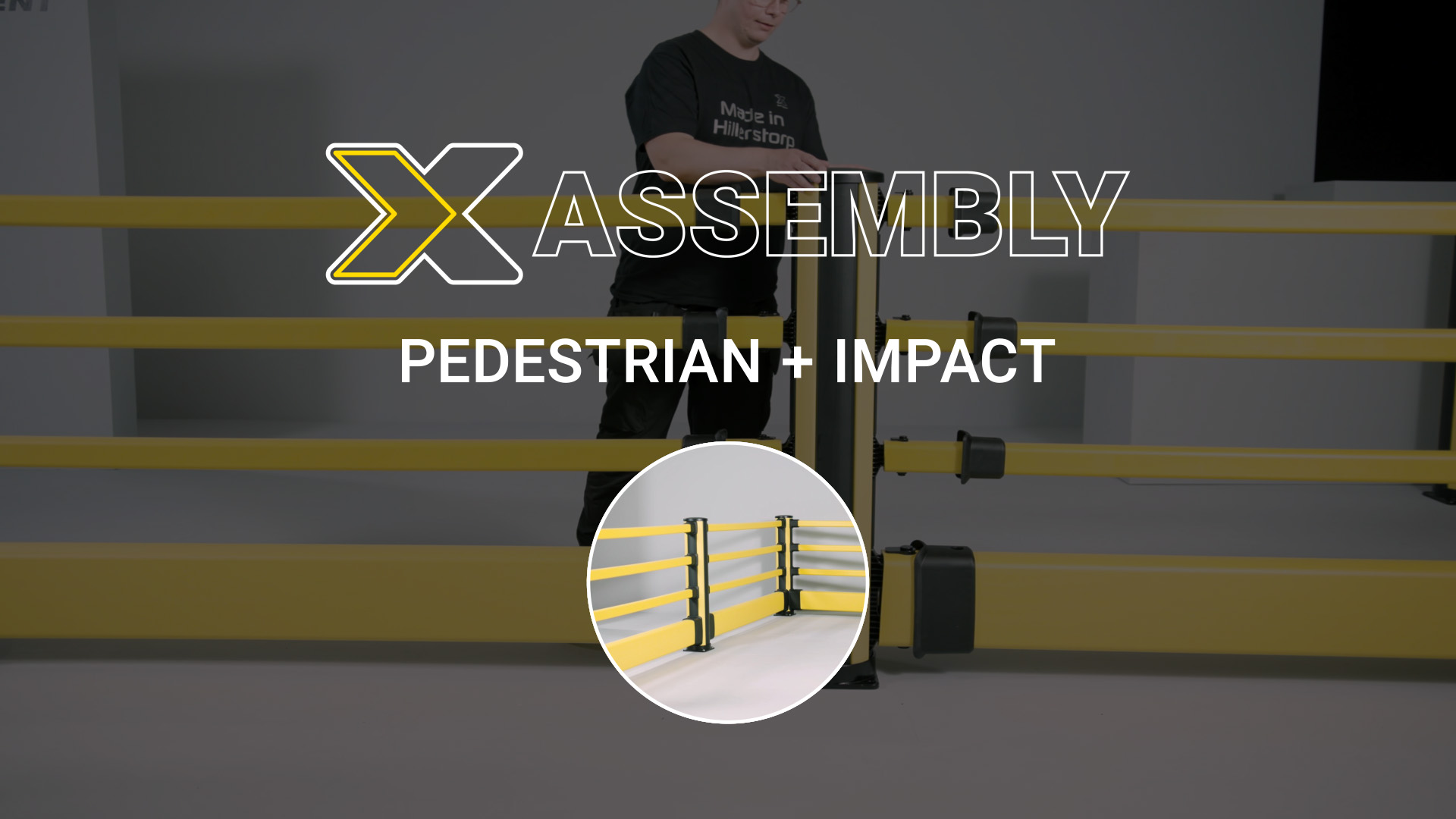 Pedestrian with impact