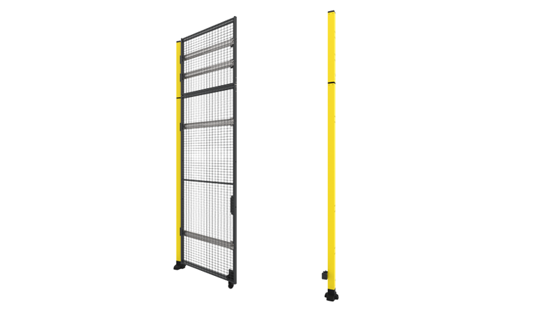 Combined hinged- and sliding door
