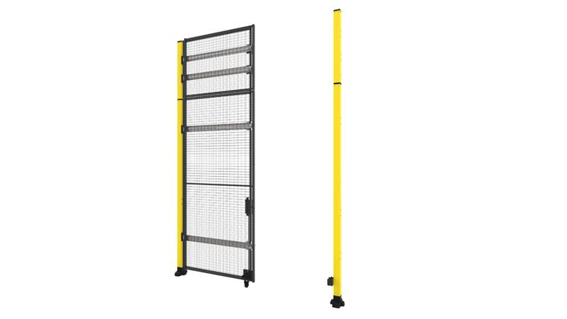 Combined hinged- and sliding door