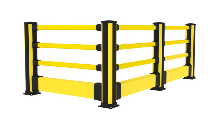 pedestrian impact protection barrier system