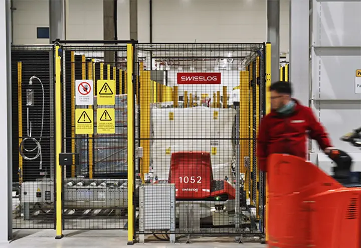 Swisslog & Axelent: When safety meets advanced logistics