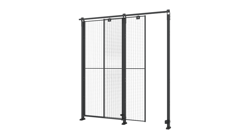 Single sliding door