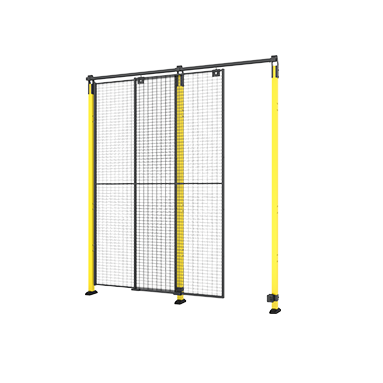 Single sliding door