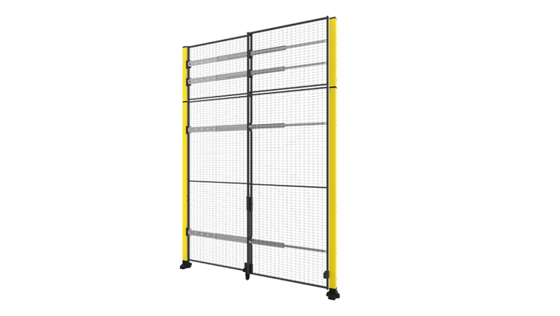 Combined hinged- and sliding door