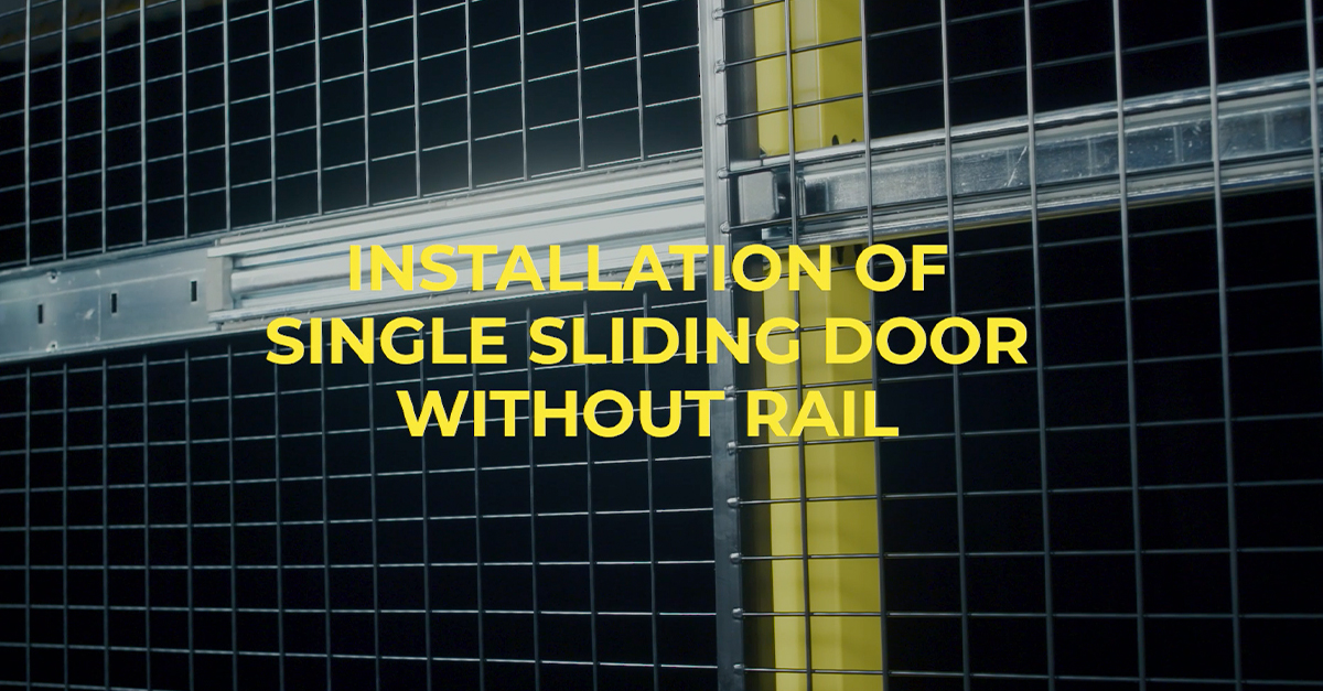 Axelent D26XXX090 Single Sliding Door without rail