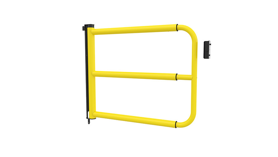 Selfclosing gate for XRail fall protection Axelent