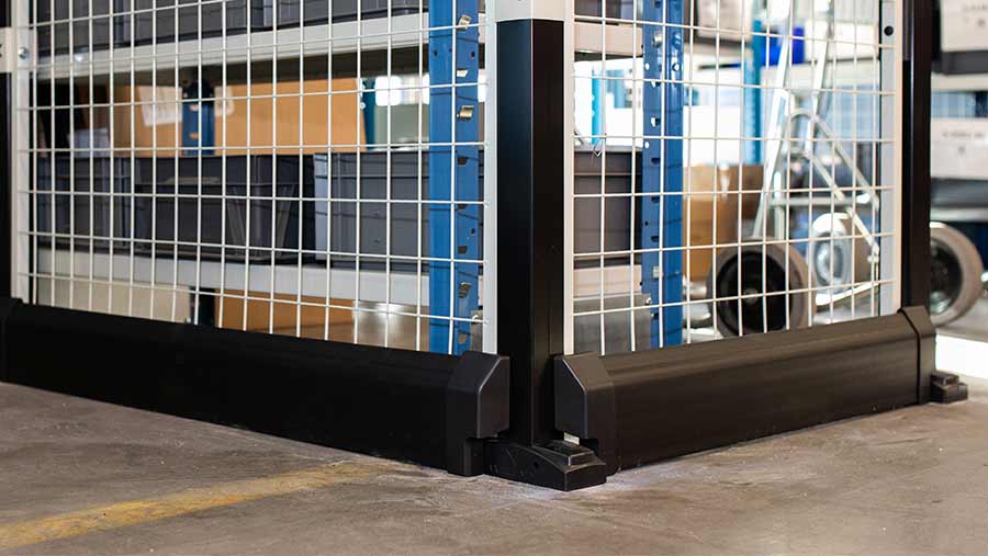 kick plate suits warehouse partitioning X-Store 2.0 