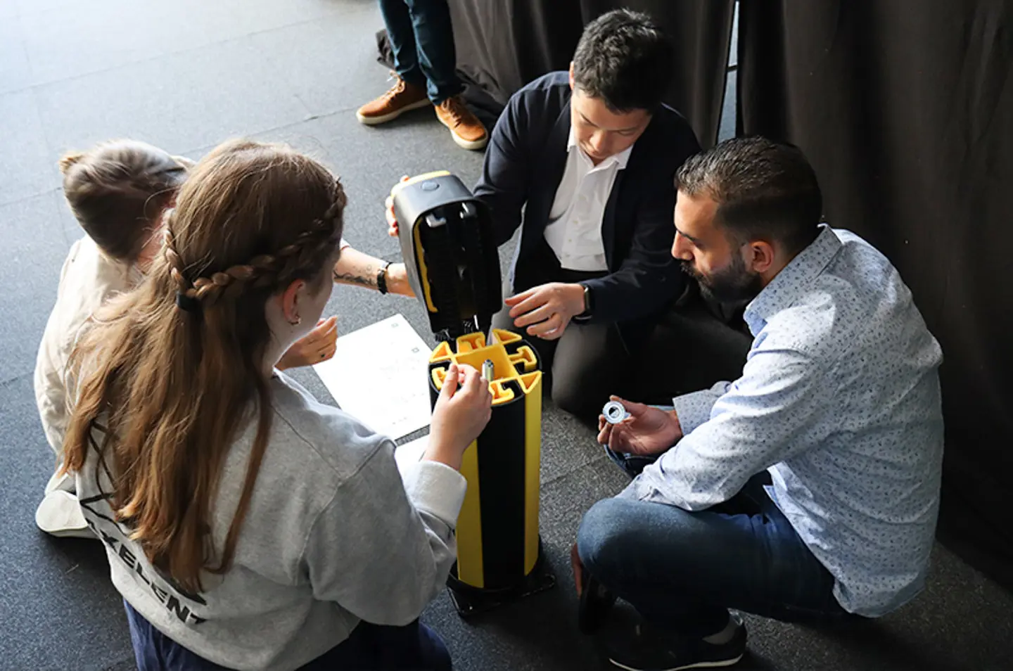 Axelent Ambassadors assembling impact protection configuration