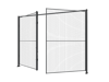 Double hinge door