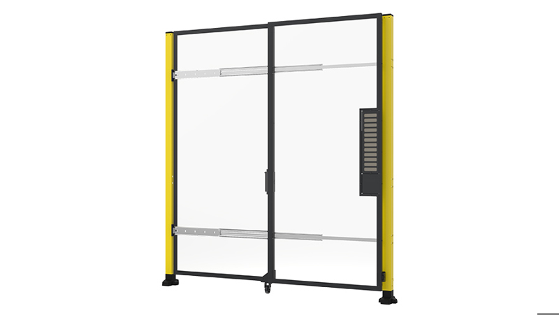 Combined hinged- and sliding door