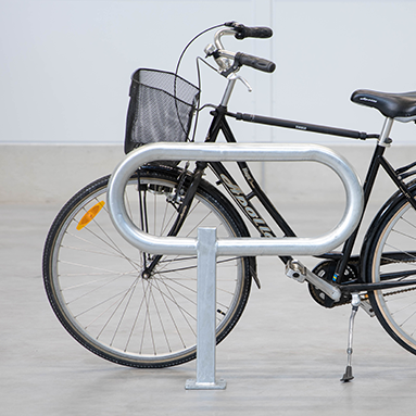 Bollard bike rack hotsell