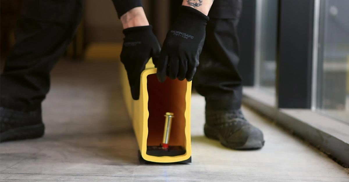 Impact High with Floor Barrier